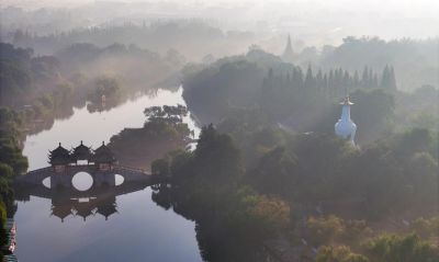秋日水彩画 - 图画吧TUHUABA