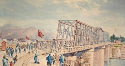 一生业余画画，他笔下的水彩，道尽了家乡的美 - 图画吧TUHUABA