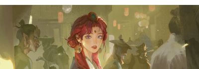 当东方神话遇上水彩：闺秀侠女、精怪神祇，每一幅都藏着千年奇幻 - 图画吧TUHUABA