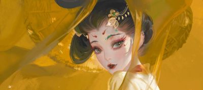 当东方神话遇上水彩：闺秀侠女、精怪神祇，每一幅都藏着千年奇幻 - 图画吧TUHUABA