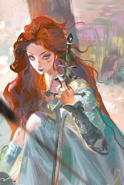 当东方神话遇上水彩：闺秀侠女、精怪神祇，每一幅都藏着千年奇幻 - 图画吧TUHUABA