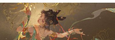 当东方神话遇上水彩：闺秀侠女、精怪神祇，每一幅都藏着千年奇幻 - 图画吧TUHUABA