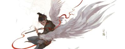 当东方神话遇上水彩：闺秀侠女、精怪神祇，每一幅都藏着千年奇幻 - 图画吧TUHUABA