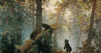 经典名画录 希什金 油画作品 - 图画吧TUHUABA