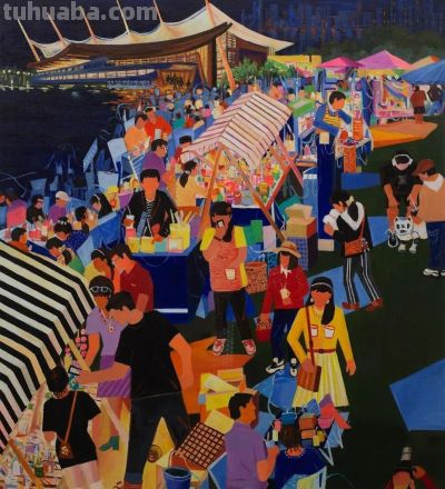 “北京意象·活力通州”绘画作品展 | 油画作品选 - 图画吧TUHUABA