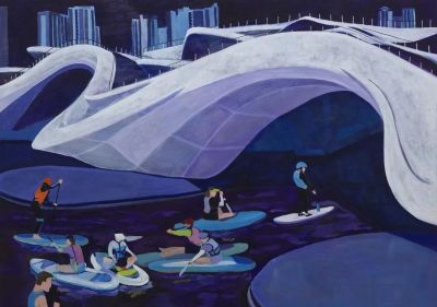 “北京意象·活力通州”绘画作品展 | 油画作品选 - 图画吧TUHUABA