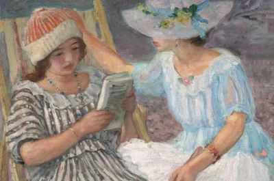 赏心悦目的后印象派油画欣赏｜法国画家亨利·莱巴斯克绘画作品集 - 图画吧TUHUABA