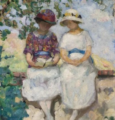 赏心悦目的后印象派油画欣赏｜法国画家亨利·莱巴斯克绘画作品集 - 图画吧TUHUABA