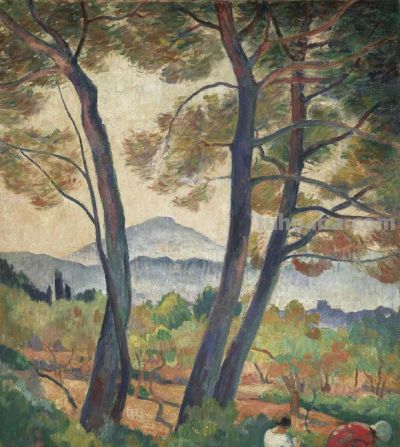 赏心悦目的后印象派油画欣赏｜法国画家亨利·莱巴斯克绘画作品集 - 图画吧TUHUABA