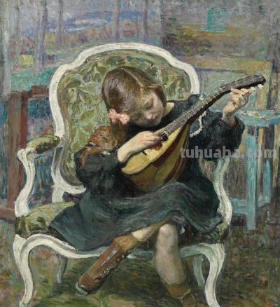 赏心悦目的后印象派油画欣赏｜法国画家亨利·莱巴斯克绘画作品集 - 图画吧TUHUABA