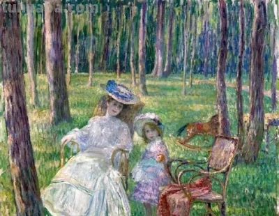 赏心悦目的后印象派油画欣赏｜法国画家亨利·莱巴斯克绘画作品集 - 图画吧TUHUABA