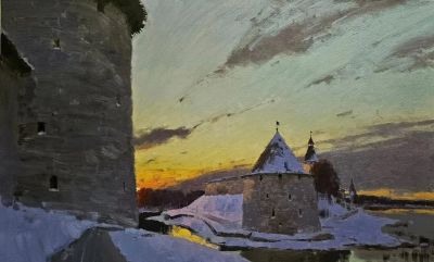 风景油画写生 | 俄罗斯画家亚历山大·季申科 - 图画吧TUHUABA