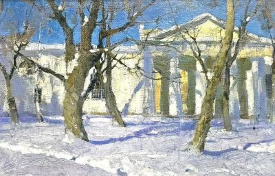 风景油画写生 | 俄罗斯画家亚历山大·季申科 - 图画吧TUHUABA