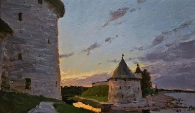 风景油画写生 | 俄罗斯画家亚历山大·季申科 - 图画吧TUHUABA