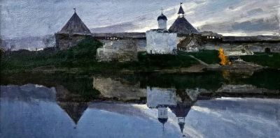 风景油画写生 | 俄罗斯画家亚历山大·季申科 - 图画吧TUHUABA