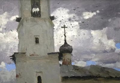 风景油画写生 | 俄罗斯画家亚历山大·季申科 - 图画吧TUHUABA