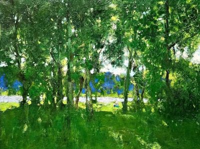 风景油画写生 | 俄罗斯画家亚历山大·季申科 - 图画吧TUHUABA