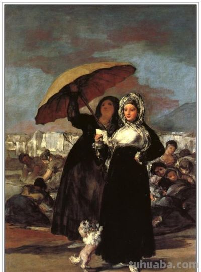 西班牙画家戈雅经典油画：洞见欧洲绘画变革曙光 - 图画吧TUHUABA