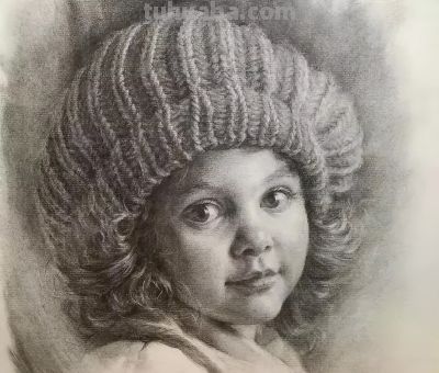 细腻温和的笔触，笔笔拿捏到位，韩国素描作品欣赏 - 图画吧TUHUABA