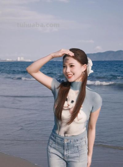 外出拍照，8个拍照姿势，自然放松，松弛好看包出片 - 图画吧TUHUABA