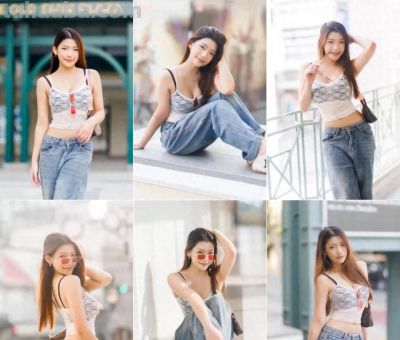 路边拍照，8个拍照小动作，路边也能松弛漂亮，上镜出片 - 今日头条