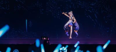 二次元迷狂喜！“虚拟偶像”洛天依广州嗨唱，自曝：超爱广州美食和粤语歌 - 图画吧TUHUABA