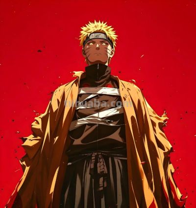 暗黑系高清壁纸｜动漫鸣人图片，有着愤怒和伤心神情，风格很炸裂 - 图画吧TUHUABA