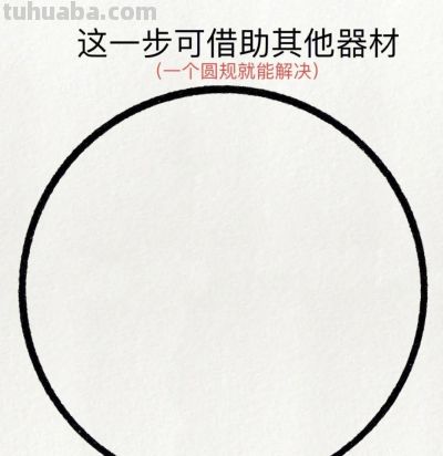 超可爱简笔画教程：我们就是住在时间里的人 - 图画吧TUHUABA