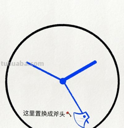 超可爱简笔画教程：我们就是住在时间里的人 - 图画吧TUHUABA