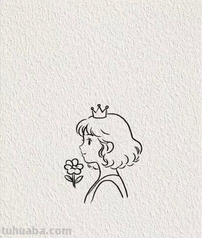 温柔自显女神范丨画个简笔画女神节头像分享 - 今日头条 温柔自显女神范丨画个简笔画女神节头像分享 - 图画吧TUHUABA