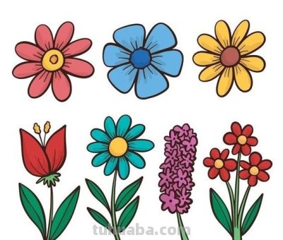 48张有颜色简笔画资料，给家里孩子画画收藏！有用 - 图画吧TUHUABA