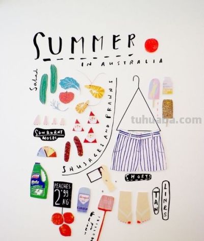 48张有颜色简笔画资料，给家里孩子画画收藏！有用 - 图画吧TUHUABA