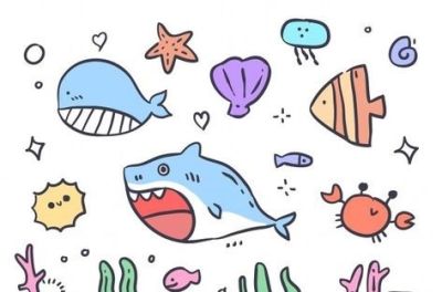 48张有颜色简笔画资料，给家里孩子画画收藏！有用 - 图画吧TUHUABA