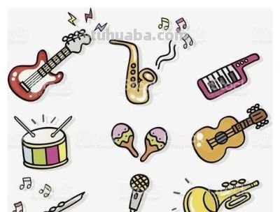 48张有颜色简笔画资料，给家里孩子画画收藏！有用 - 图画吧TUHUABA