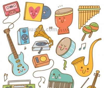 48张有颜色简笔画资料，给家里孩子画画收藏！有用 - 图画吧TUHUABA