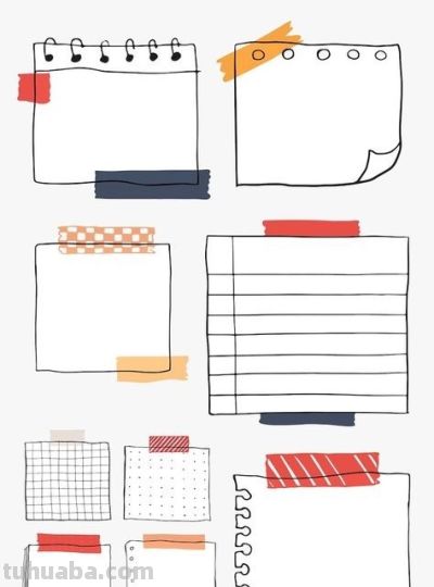 48张有颜色简笔画资料，给家里孩子画画收藏！有用 - 图画吧TUHUABA