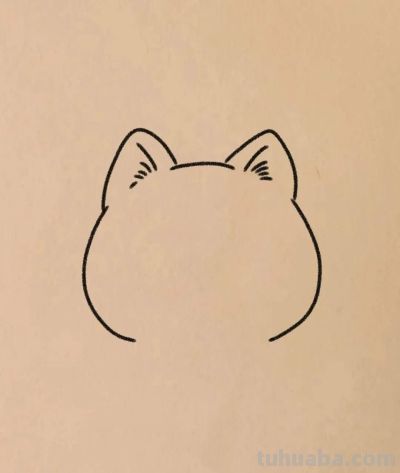 可以的猫咪/简笔画教程 - 图画吧TUHUABA