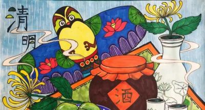 77张清明节主题画+清明节手抄报合集，建议收藏 - 图画吧TUHUABA