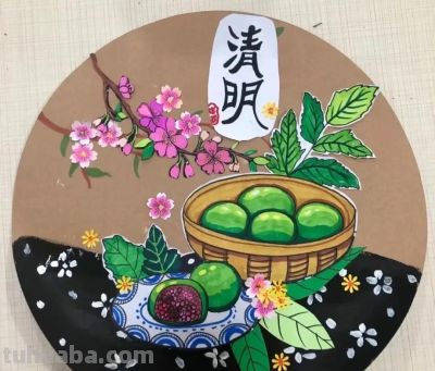 77张清明节主题画+清明节手抄报合集，建议收藏 - 图画吧TUHUABA