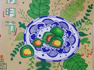 77张清明节主题画+清明节手抄报合集，建议收藏 - 图画吧TUHUABA