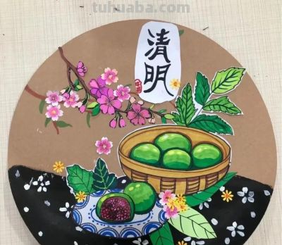 77张清明节主题画+清明节手抄报合集，建议收藏 - 图画吧TUHUABA