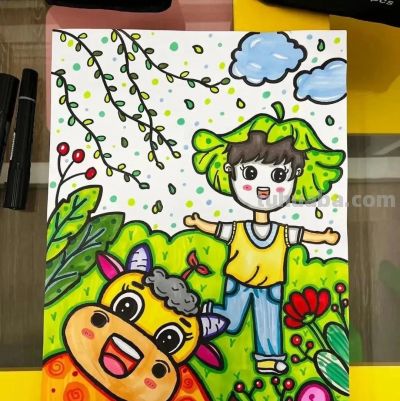 77张清明节主题画+清明节手抄报合集，建议收藏 - 图画吧TUHUABA