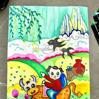 77张清明节主题画+清明节手抄报合集，建议收藏 - 图画吧TUHUABA