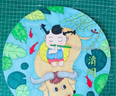 77张清明节主题画+清明节手抄报合集，建议收藏 - 图画吧TUHUABA