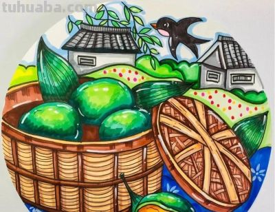 77张清明节主题画+清明节手抄报合集，建议收藏 - 图画吧TUHUABA