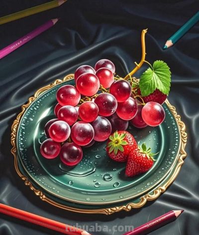 超精细彩铅画 作品展示‖美图分享 - 图画吧TUHUABA