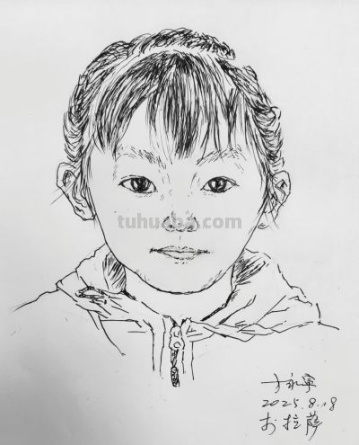 方永宁人物素描作品欣赏 - 图画吧TUHUABA