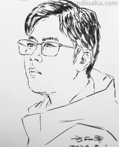 方永宁人物素描作品欣赏 - 图画吧TUHUABA