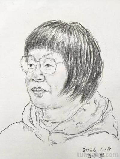 方永宁人物素描作品欣赏 - 图画吧TUHUABA