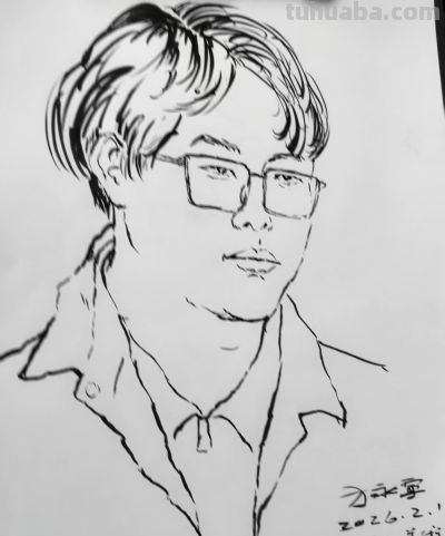 方永宁人物素描作品欣赏 - 图画吧TUHUABA